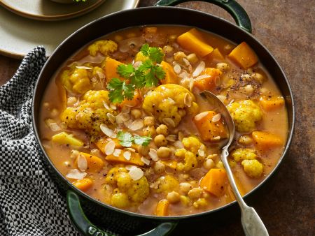 Kürbis-Blumenkohl-Curry