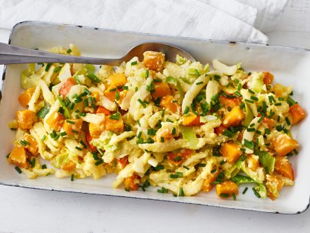 Kürbis-Spätzle-Pfanne