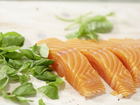 Lachs auf buntem Bohnensalat Zubereitung Schritt 8 Lachs auf buntem Bohnensalat Zubereitung Schritt 8
