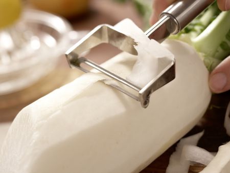 Lachs im Rettichnest Zubereitung Schritt 7 Lachs im Rettichnest Zubereitung Schritt 7