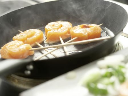 Lachsfiletspieße Zubereitung Schritt 9 Lachsfiletspieße Zubereitung Schritt 9