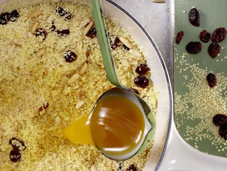 Lammlachs auf Couscous Zubereitung Schritt 4 Lammlachs auf Couscous Zubereitung Schritt 4
