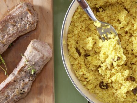 Lammlachs auf Couscous Zubereitung Schritt 6 Lammlachs auf Couscous Zubereitung Schritt 6
