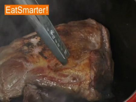 Lammschulter perfekt anbraten