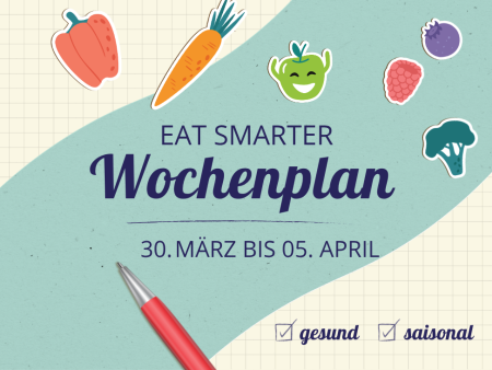 Wochenplan für die Kalenderwoche 14