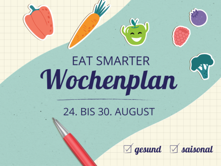 Wochenplan für die Kalenderwoche 35