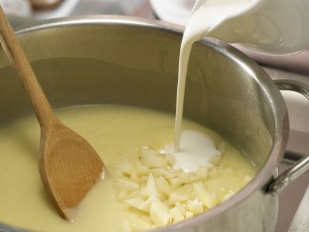 Leichte Käsesuppe Zubereitung Schritt 8 Leichte Käsesuppe Zubereitung Schritt 8
