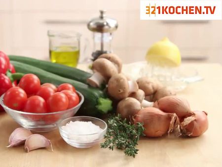 Leichtes Ofengemüse