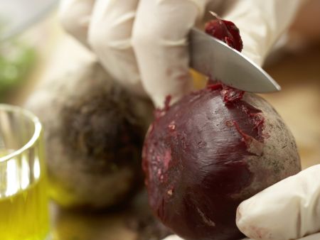 Libanesischer Rote-Bete-Salat Zubereitung Schritt 8 Libanesischer Rote-Bete-Salat Zubereitung Schritt 8