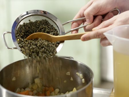 Linsen-Garnelen-Eintopf Zubereitung Schritt 9 Linsen-Garnelen-Eintopf Zubereitung Schritt 9