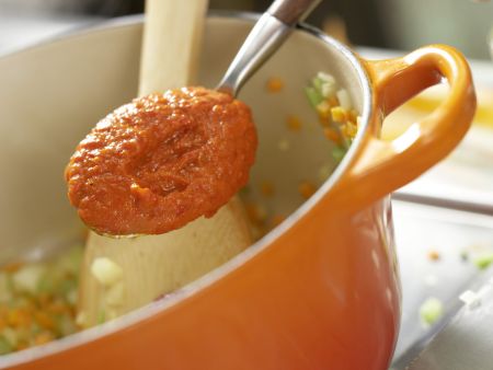 Linsen-Gemüse-Bolognese Zubereitung Schritt 4 Linsen-Gemüse-Bolognese Zubereitung Schritt 4