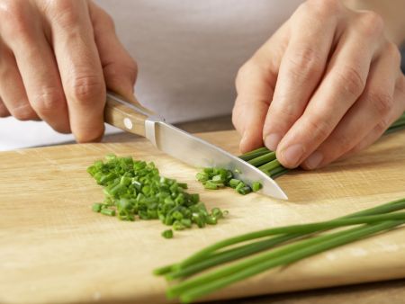 Linsensalat auf Mozzarella Zubereitung Schritt 5 Linsensalat auf Mozzarella Zubereitung Schritt 5