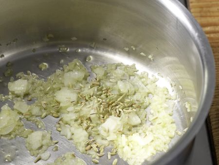 Makkaroni mit Fenchelgemüse Zubereitung Schritt 4 Makkaroni mit Fenchelgemüse Zubereitung Schritt 4