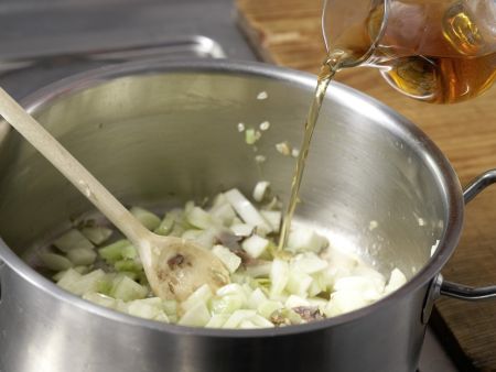 Makkaroni mit Fenchelgemüse Zubereitung Schritt 6 Makkaroni mit Fenchelgemüse Zubereitung Schritt 6