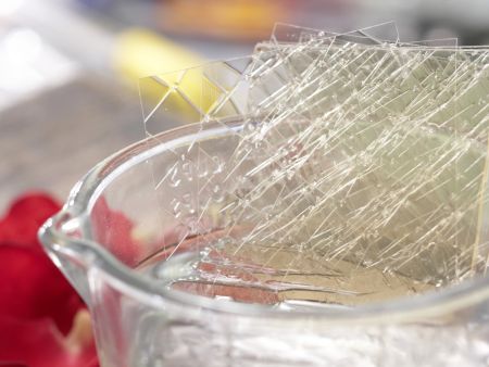 Mandelmilch-Gelee Zubereitung Schritt 1 Mandelmilch-Gelee Zubereitung Schritt 1