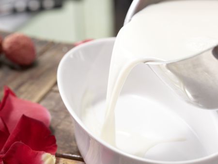 Mandelmilch-Gelee Zubereitung Schritt 5 Mandelmilch-Gelee Zubereitung Schritt 5