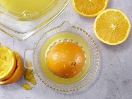 Mango-Bananen-Drink Zubereitung Schritt 1 Mango-Bananen-Drink Zubereitung Schritt 1