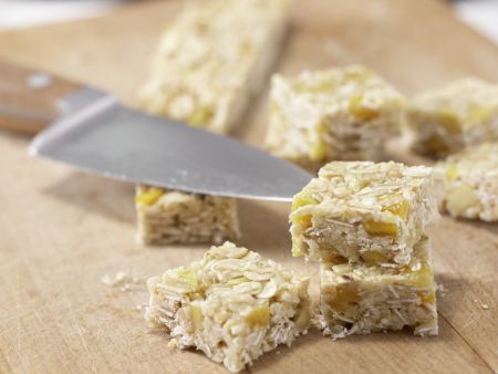 Mango-Mandel-Würfel Zubereitung Schritt 8 Mango-Mandel-Würfel Zubereitung Schritt 8