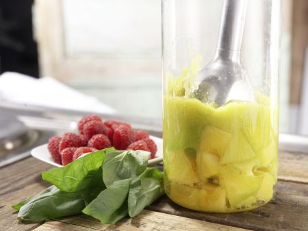 Mango-Sorbet Zubereitung Schritt 3 Mango-Sorbet Zubereitung Schritt 3