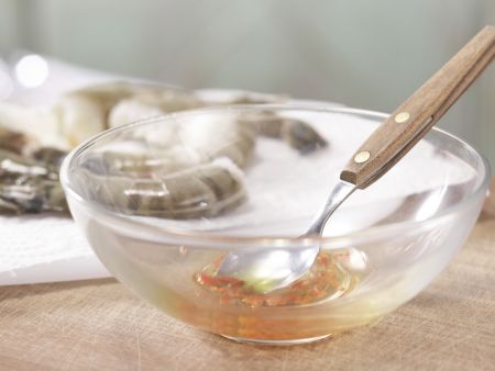 Marinierte Scampi Zubereitung Schritt 3 Marinierte Scampi Zubereitung Schritt 3