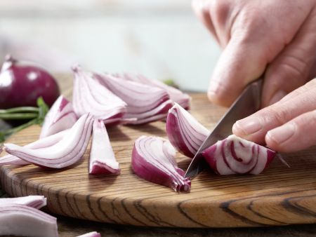 Mariniertes Lammfilet mit Knoblauch Zubereitung Schritt 4 Mariniertes Lammfilet mit Knoblauch Zubereitung Schritt 4
