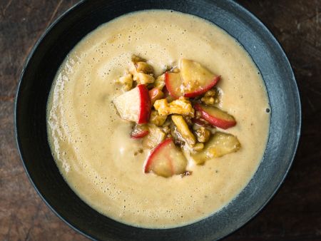 Maronensuppe mit Äpfeln und Walnüssen Rezept