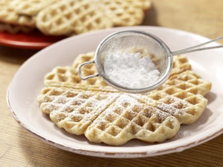 Maronenwaffeln mit Birnen Zubereitung Schritt 8 Maronenwaffeln mit Birnen Zubereitung Schritt 8
