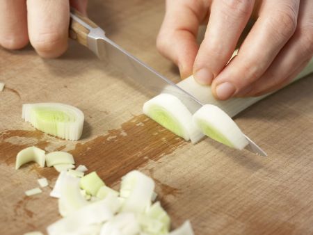 Meeresfrüchte-Pfanne Zubereitung Schritt 2 Meeresfrüchte-Pfanne Zubereitung Schritt 2