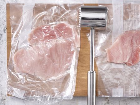 Wiener Schnitzel – smarter Zubereitung Schritt 1 Wiener Schnitzel – smarter Zubereitung Schritt 1