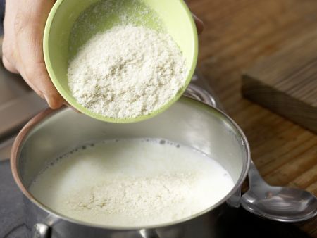 Mehrkorn-Trinkbrei Zubereitung Schritt 1 Mehrkorn-Trinkbrei Zubereitung Schritt 1