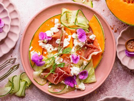 Melonen-Gurken-Salat