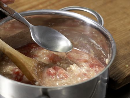 Melonen-Keks-Brei mit Haferflocken Zubereitung Schritt 4 Melonen-Keks-Brei mit Haferflocken Zubereitung Schritt 4