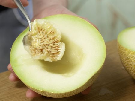 Melonenmarmelade Zubereitung Schritt 2 Melonenmarmelade Zubereitung Schritt 2