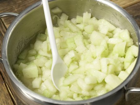 Melonenmarmelade Zubereitung Schritt 4 Melonenmarmelade Zubereitung Schritt 4