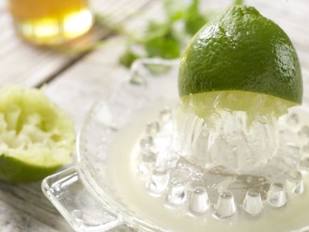 Melonensalat auf Frischkäse Zubereitung Schritt 5 Melonensalat auf Frischkäse Zubereitung Schritt 5