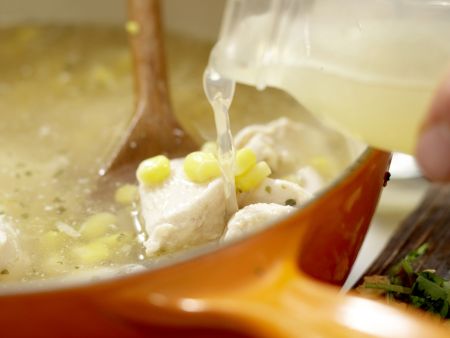 Mexikanische Limettensuppe Zubereitung Schritt 8 Mexikanische Limettensuppe Zubereitung Schritt 8