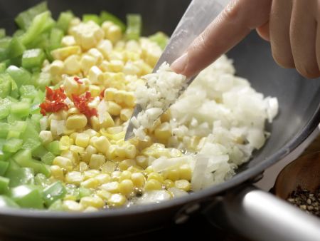 Mexikanischer Maisflan Zubereitung Schritt 3 Mexikanischer Maisflan Zubereitung Schritt 3