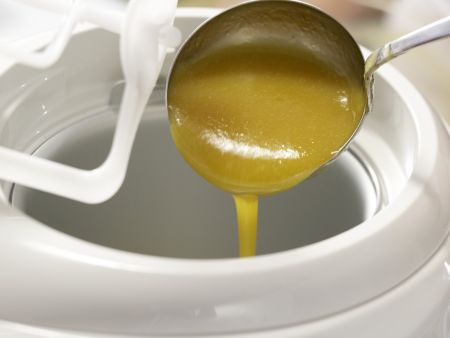 Mexikanisches Mango-Sorbet Zubereitung Schritt 6 Mexikanisches Mango-Sorbet Zubereitung Schritt 6