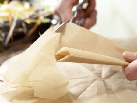 Miesmuscheln in Backpapier Zubereitung Schritt 7 Miesmuscheln in Backpapier Zubereitung Schritt 7