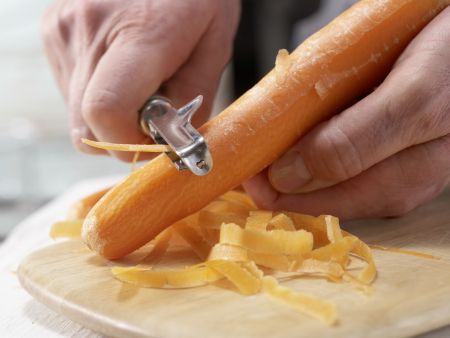 Möhren-Papaya-Shake Zubereitung Schritt 1 Möhren-Papaya-Shake Zubereitung Schritt 1