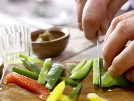 Möhren-Paprika-Curry Zubereitung Schritt 3 Möhren-Paprika-Curry Zubereitung Schritt 3