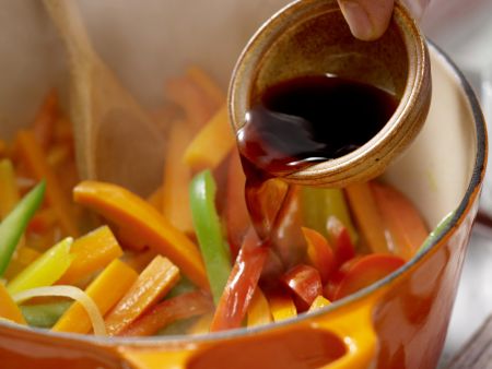 Möhren-Paprika-Curry Zubereitung Schritt 7 Möhren-Paprika-Curry Zubereitung Schritt 7