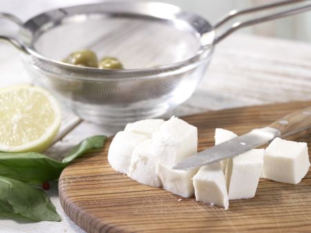 Mozzarella-Spieße Zubereitung Schritt 3 Mozzarella-Spieße Zubereitung Schritt 3
