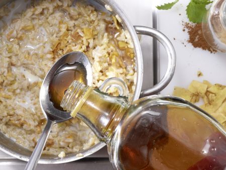 Naturreis-Porridge Zubereitung Schritt 5 Naturreis-Porridge Zubereitung Schritt 5