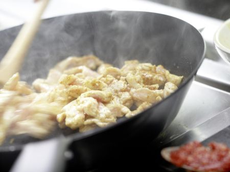 Naturreispfanne Zubereitung Schritt 8 Naturreispfanne Zubereitung Schritt 8