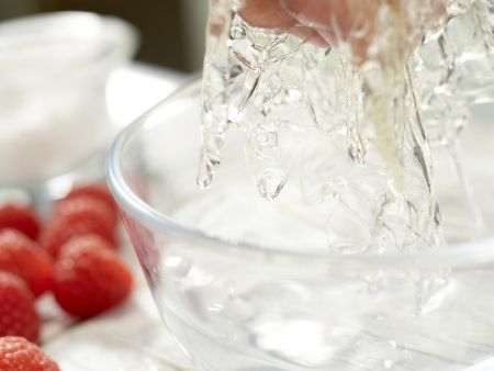Nektarinen-Gelee auf Kefircreme Zubereitung Schritt 5 Nektarinen-Gelee auf Kefircreme Zubereitung Schritt 5