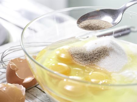Nektarinen-Johannisbeer-Kuchen Zubereitung Schritt 4 Nektarinen-Johannisbeer-Kuchen Zubereitung Schritt 4