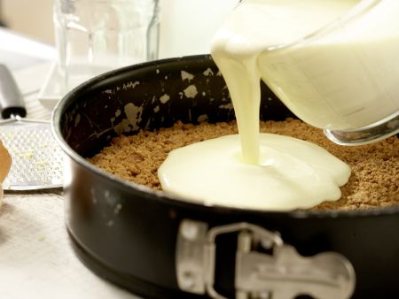 New Yorker Käsekuchen Zubereitung Schritt 4 New Yorker Käsekuchen Zubereitung Schritt 4