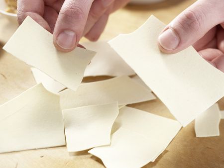 Nudeln mit Spinat und Käse Zubereitung Schritt 2 Nudeln mit Spinat und Käse Zubereitung Schritt 2