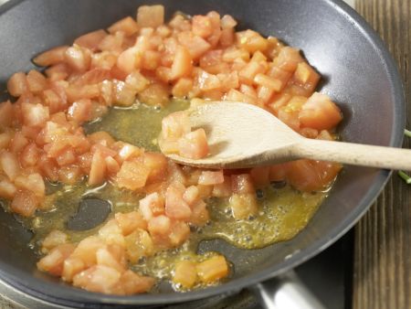 Oliven-Tomaten-Makkaroni Zubereitung Schritt 4 Oliven-Tomaten-Makkaroni Zubereitung Schritt 4